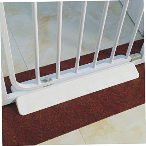 House Walk Stairs Heavy for Plastic Thru Doorways Guardrail Metal Door White Fixator Pet Stairways Part Pedalboard Holder Safety Duty Anti-Kicking Proofing Stairway Board Dog