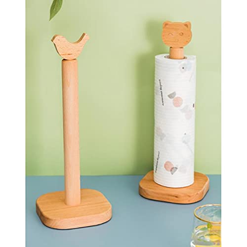 Kitchen Paper Roll Holder Paper Towel Rack Dining Table Kitchen Paper Roll Holder Vertical Paper Towel Storage Rack ( Color : A )