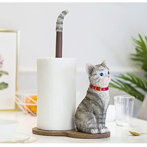 Kitchen Paper Roll Holder Paper Towel Rack Dining Table Kitchen Paper Roll Holder Vertical Paper Towel Storage Rack