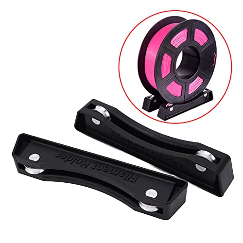 2Pcs 3D Printer Filament Stand Holder Spool with Bearing Adjustable for FDM PLA ABS Rolls