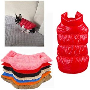 Small Dog Clothes Female Shirts Pet Color Coat Down Jacket Vest Thickened Summer T Shirts Cool Puppy Breathable Pet Clothes