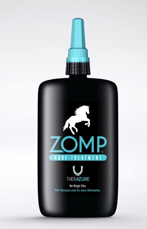 Therazure Zomp Liquid Hoof Thrush and White Line Treatment for Horses: Effective for Thrush Relief and Prevention on All Hooved Animals