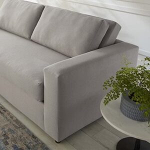 Modway Avendale Sofas, Flint Gray Linen Blend