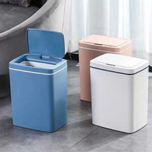 ZSEDP Automatic Sensor Induction Trash Can Home Rubbish Cans Kitchen Bathroom Electric Type Touch Waste Bin Paper Dustbin Bucket ( Color : OneColor , Size : As The Picture Shows )