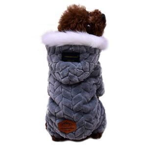 doggy sweaters for medium pet clothing hoodied sweatshirts dog clothes for small dogs girl boy chihuahua doggie outfit apparel cat clothes