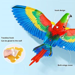 Simulation Bird Interactive Cat Toy, Cat Chew Toys for Indoor Cats, Automatic Hanging Eagle Flying Bird Funny Cat Interactive Toy Supplies for Cats Kitten Play Chase Exercise