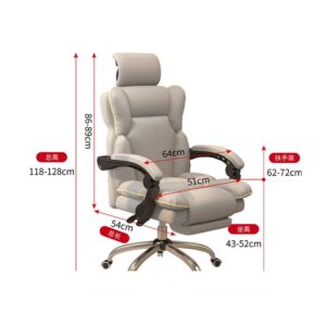 XBWEI Home Internet Cafe Racing Chair Ergonomic Computer Chair Adjustable Swivel Liftable Chair