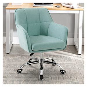 xbwei computer chair office chair adjustable swivel chair fabric seat home study chair
