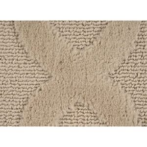 Garland Rug Quatro 6 ft. x 9 ft. Area Rug Tan