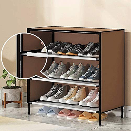 LDCHNH Dustproof Assemble Shoes Rack Simple Shoe Cabinet for Home Storage