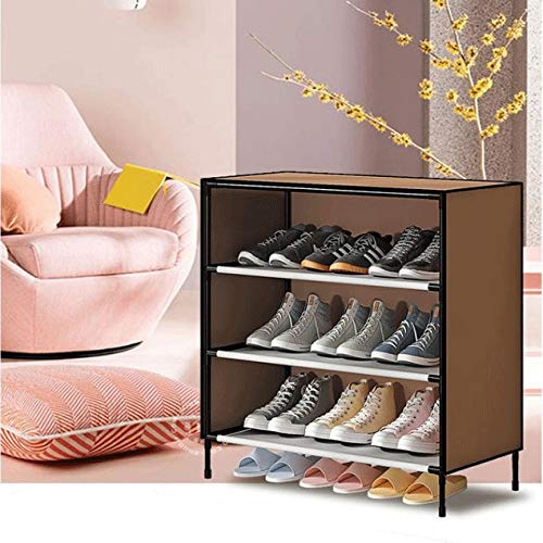 LDCHNH Dustproof Assemble Shoes Rack Simple Shoe Cabinet for Home Storage