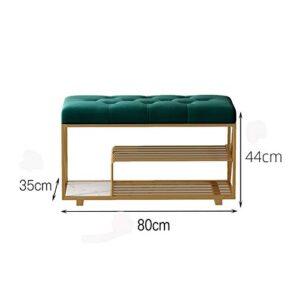 LDCHNH Nordic Shoe Stool Home Entrance Porch Cabinet Storage Bed end Sofa Bench Creative (Color : E)