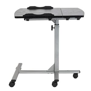 mjwdp notebook stand table bedside sofa bed table lazy five-wheel home use multifunctional lifting removable computer desk