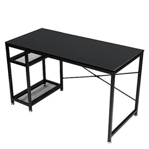 mjwdp two colors computer desk computer table home office table office furniture (color : e)
