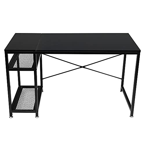 MJWDP Two Colors Computer Desk Computer Table Home Office Table Office Furniture (Color : E)