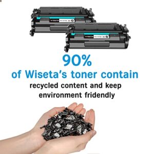 26A CF226A Compatible Toner Cartridge Replacement for HP 26A CF226A 26X CF226X Compatible with Laserjet Pro MFP M426dw M426fdw M426fdn M402m M402dn M402d M402dw Laser Printer (4 Black)