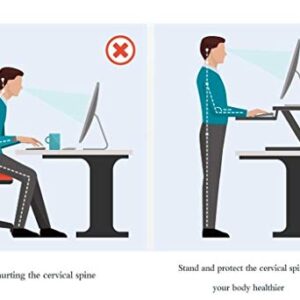 WYKDD Computer Desk - Office Lift Platform Small Down Office Desk Folding Heightening Lifting Computer Table Mobile Household Can Be Raised and Lowered Desk Computer Desk (Color : D)