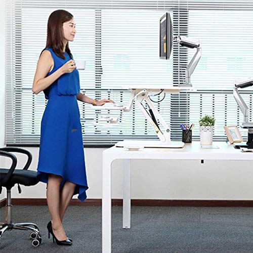 WYKDD Computer Desk - Office Lift Platform Small Down Office Desk Folding Heightening Lifting Computer Table Mobile Household Can Be Raised and Lowered Desk Computer Desk (Color : D)