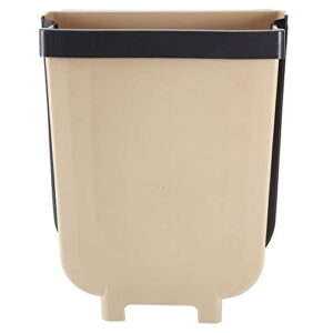 Hanging Trash Can Wall Mounted Folding Waste Bin Kitchen Cabinet Door Hanging Trash Garbage Can Container for Home Cars