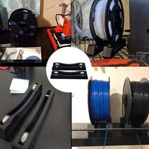 2Pcs Filament Spool Holder ABS Filament Stand Holder 3D Printer Accessories with Bearing for FDM PLA ABS Rolls