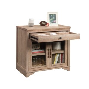 Sauder Rollingwood Engineered Wood Library Base in Brushed Oak