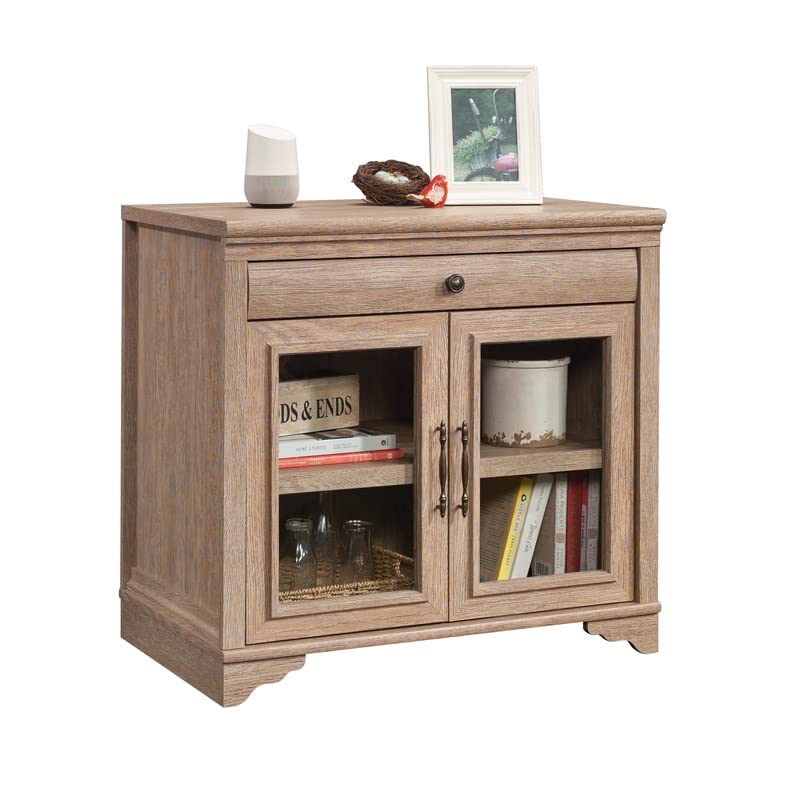 Sauder Rollingwood Engineered Wood Library Base in Brushed Oak