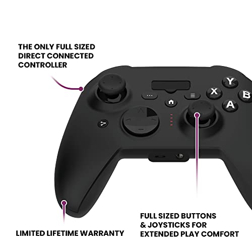 RiotPWR iPhone Cloud Gaming Controller Mobile Handheld Console/Controller for Mobile Games on your iPhone & iPad - USB-C & lightning compatible