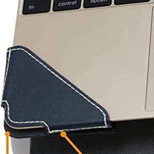 Broonel - Profile Series - Blue Leather Laptop Case Compatible with Dell Latitude 7430 14"