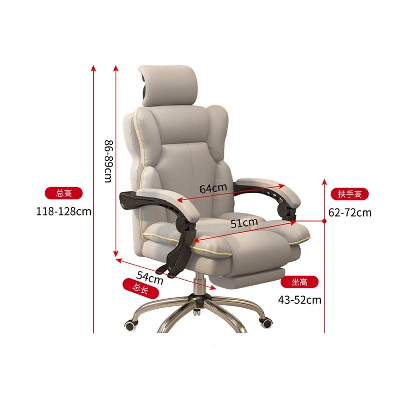 ZHAOLEI Home Internet Cafe Racing Chair Ergonomic Computer Chair Adjustable Swivel Liftable Chair