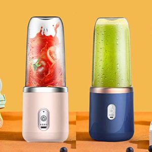 usbinx 2023 portable personal b_lenders for shakes & smoothies, fruit juicer usb rechargeable with 6 blades, handheld b_lenders for sports travel & outdoors, family presents