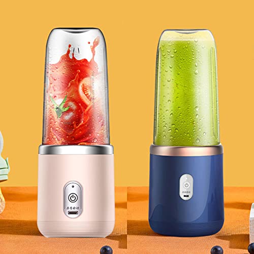 Usbinx 2023 Portable Personal B_lenders For Shakes & Smoothies, Fruit Juicer USB Rechargeable With 6 Blades, Handheld B_lenders For Sports Travel & Outdoors, Family Presents