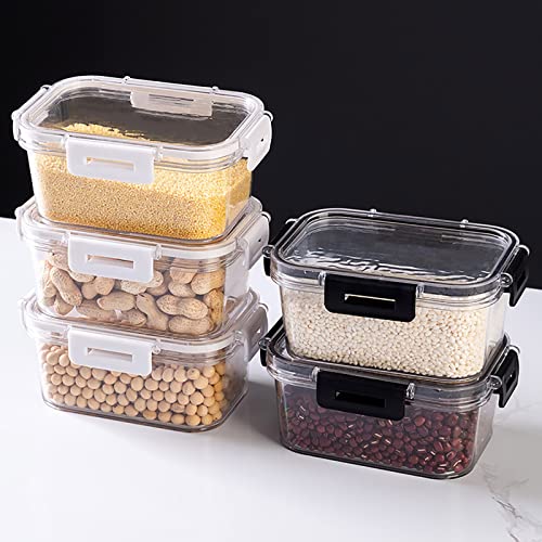 Vetitkima Food Storage Containers With Lids Airtight, Crisper Refrigerator Rectangular Kitchen Thickening Box Storage Box