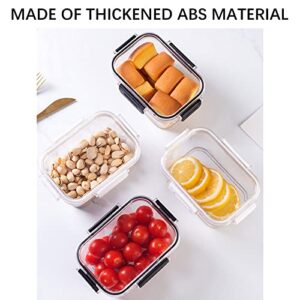 Vetitkima Food Storage Containers With Lids Airtight, Crisper Refrigerator Rectangular Kitchen Thickening Box Storage Box