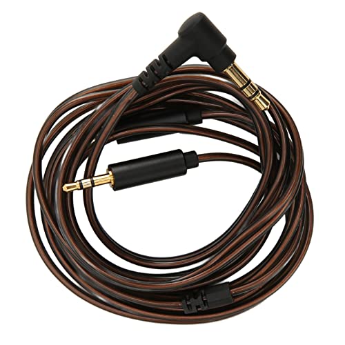 Replacement Cable for 3.5 MM to Dual 2.5 MM Headphones, Eliminates Skin Effect, Made of Oxygen Free Copper Wire Suitable for He400s He 400I He560 He 350 He1000 He1000 V2 47.2 in