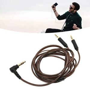 Replacement Cable for 3.5 MM to Dual 2.5 MM Headphones, Eliminates Skin Effect, Made of Oxygen Free Copper Wire Suitable for He400s He 400I He560 He 350 He1000 He1000 V2 47.2 in