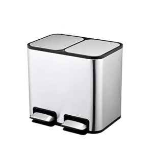 mfchy tall silent storage square trash waste bin recycling outdoor kitchen accessories garbage bin