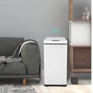 MFCHY Intelligent Induction Trash Can Large Size Commercial Home Hotel Office Lobby Airport Storage Waste Bins Smart Kitchen