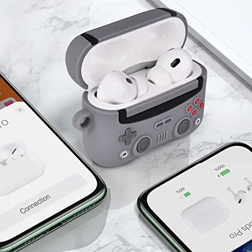 Airpods Pro 2 Case, Cute Cartoon Airpods Pro 2nd Generation Case, Classic Handheld Game Console Cover AirPod Pro 2 Case for Apple Air Pod Pro 2nd Gen 2022 for Men Boys