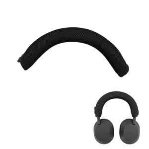 headband cover,replacement headband pad cushion protective sleeve for sony wh-1000xm5 headphone (black)