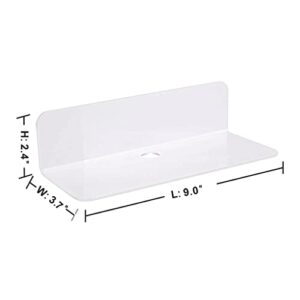 TJLSS Wall Shelf Small Speaker Wall Organizers Adhesive Wall ( Color : D , Size : 1 )