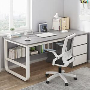 lhllhl computer desk large capacity drawer home desk bedroom writing desk (color : d, size : as shown)