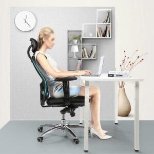 IRDFWH Ergonomic Computer Chair Home Swivel Chair Boss Seat Thicken Cushion Comfortable Reclinable Office Chair Sync Back Function