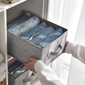 GRANNY SAYS Bundle of 2-Pack Drawers Organizer Storage & 3-Pack Storage Bins Closet