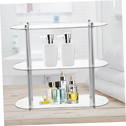 Cabilock Household Detachable for Multi-Function Storage Toiletries Desk Dresser Vanity Multi-Layer Rack Multiple Kitchen Perfume Shelf Organizer Stand Under Bathroom Sink Organization