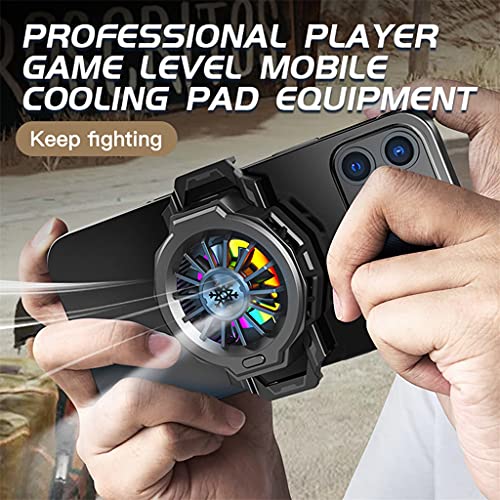 TJLSS Type-C Universal Mobile Phone USB Game Cooler System Cooling Fan Gamepad Holder Stand Radiator