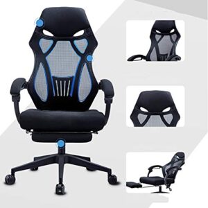 ZHAOLEI Ergonomic Office Chair, High-Back Swivel Mesh Chair, with Footrest, Height Adjustable Seat, Breathable Mesh Back