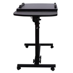trexd adjustable laptop stand table portable bedside desk multifunctional folding desk movable lifting lazy desktop