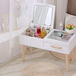 WYKDD Nordic Window Economical Multi-Functional Small Apartment Bedroom Dressing Table Simple Dressing Table