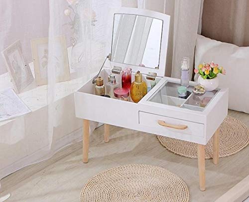 WYKDD Nordic Window Economical Multi-Functional Small Apartment Bedroom Dressing Table Simple Dressing Table