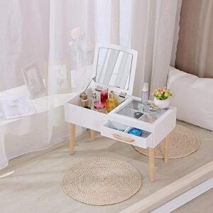 WYKDD Nordic Window Economical Multi-Functional Small Apartment Bedroom Dressing Table Simple Dressing Table